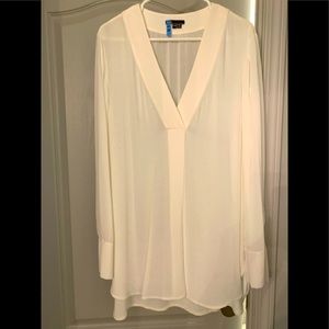 Vince tunic - white